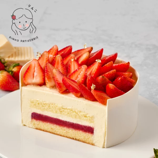 Strawberry Vanilla Bean Cake