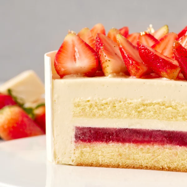 Strawberry Vanilla Bean Cake - Image 3