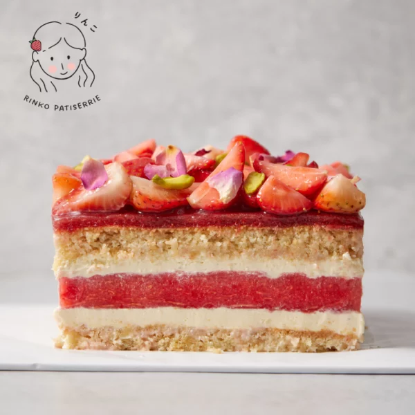 Watermelon Strawberry Cake - Image 2